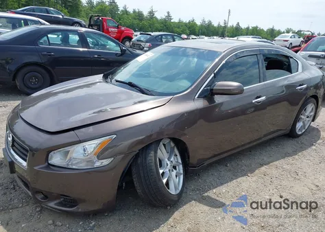 2014 Nissan Maxima 3.5 S z USA, uszkodzony, nr VIN 1N4AA5AP7EC436365
